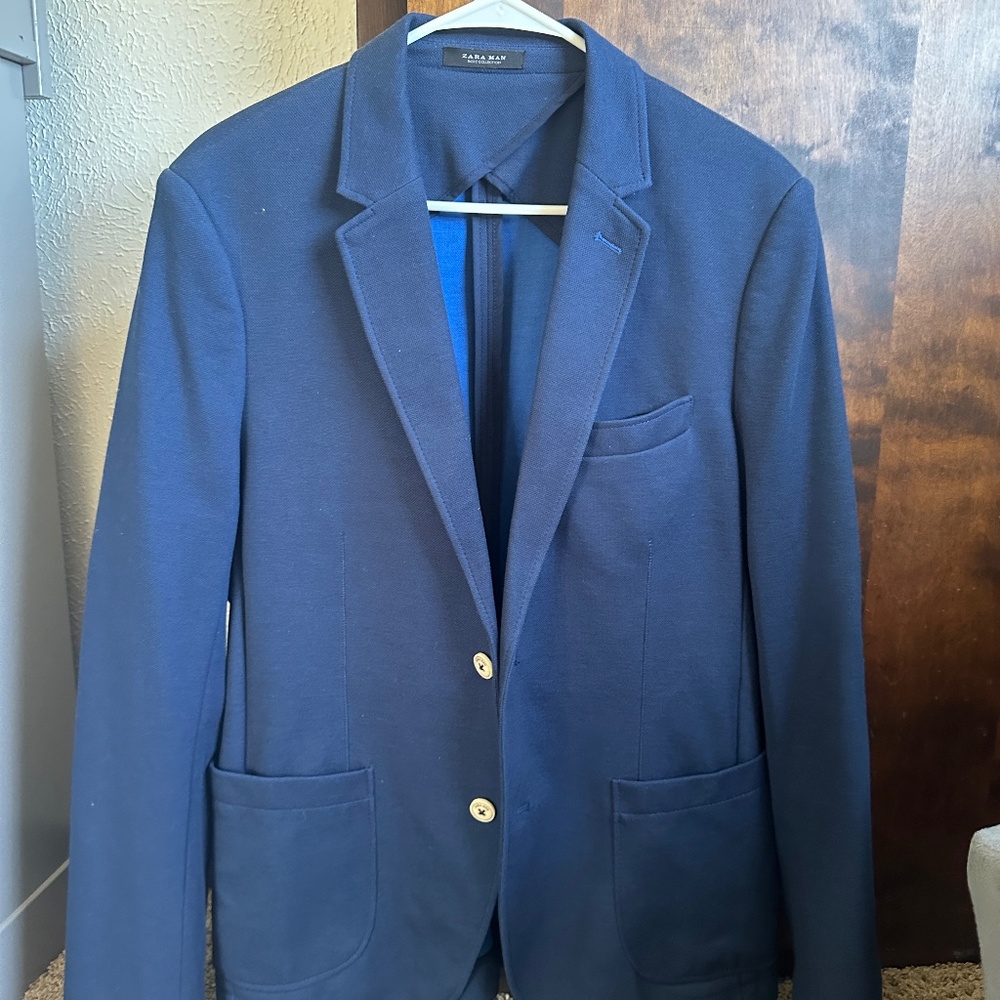 Zara blue blazer